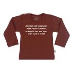 T-Shirt als het niet mag van