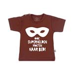 T-Shirt ook superhelden moeten naar bed