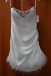 Online Veiling: Tomy trouwjurk, strapless - maat 42