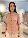 Blouse Ivy REB-13134 Roze Beige