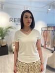 Shirt Linde REB-1286 Gebroken Wit