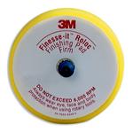 3M 14736 sponsrubber steunschijfje 76mm met klittenband en Roloc aansluiting 3M-14736