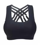 Beau & Caro SportBH-M-Zwart met Crossback
