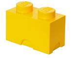 Lego opbergbox 12,5x25cm geel