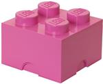 Lego 4003 opbergbox 25x25cm roze