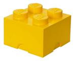 Lego 4003 opbergbox 25x25cm geel