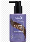 Andrélon Kleurmasker Chocolade bruin 200 ml - Haarmasker .