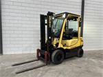 2017 Hyster H2.0XT LPG heftruck, 2000kg, side-shift, 330cm, cabine, verlichting