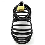 Nieuwe Designer Full Black Samurai Cock Cage