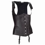 Echt leren corset  waist cincher in small t/m 6xl