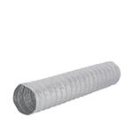 Aluminium grijze ventilatieslang 102 mm | Aludec | 10 meter