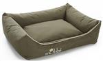 Hondenbed Snobbs Cesar olijf groen canvas