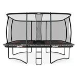 BERG Ultim Pro Bouncer trampoline rechthoek 500x500cm Deluxe XL Zwart