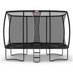 BERG Ultim Champion trampoline rechthoek 410x250 cm Deluxe XL Zwart