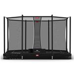 BERG Ultim Favorit Inground trampoline rechthoek 330x220cm comfort zwart