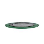 EXIT Dynamic Groundlevel trampoline 305cm met Freezone veiligheidstegels Zwart