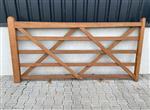 Houten poort London | 240 cm | Hardhout