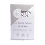 Happy Tabs Tandpasta Tabletten Houtskool Mint Fluoridevrij Navulling