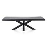 Boomstam Salontafel Zwart