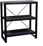Boekenkast Britt - Black 3 Planken