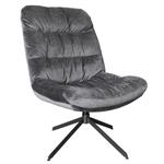 Draaifauteuil Velvet - Grey