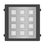 Hikvision DS-KD-KP/S, modulaire intercom, keypad RVS