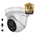 Beveiligingscamera Hikvision DS-2CD2386G2-ISU/SL, 8MP, 4mm, microfoon en speaker, strobe light, 30m 