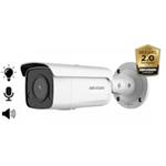 Beveiligingscamera Hikvision DS-2CD2T86G2-ISU/SL, 8MP, 4mm, microfoon en speaker, strobe light, 60m 