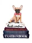 Glasschilderij Fashion met Hond van Ter Halle