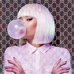 Glasschilderij vrouw met kauwgum | Ter Halle | 710