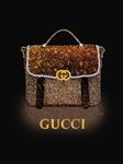 Glasschilderij Gucci tas | 213