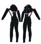 Stylist thermo Zwart/rood Schaatspak