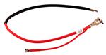 Accu kabel rood 240 242 244 245+264 262 265 -1986 (plus kabel) Volvo onderdeel 1323822