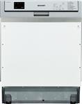 SHARP QW-NA24S42DI-DE vaatwasser (Semi inbouw vaatwasser, 598 mm breed)