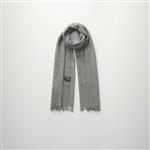 Fabiana Filippi shawl grijs Maat: one size