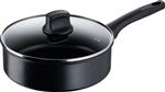 Tefal Black Stone Hapjespan - Ø 24 cm ( verpakking beschadigd)