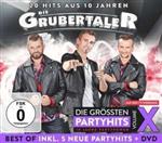 GRUBERTALER - Das Beste aus 10 Jahren Party-Vol.10 (CD & DVD)