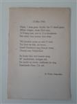 Afgeprijsd. Oorlog. Gedicht Ds. Welter, Hofprediker