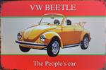 Tekstbord VW Beetle, VW Kever 