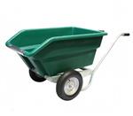 Tweewielige kantelbare kruiwagen 255 ltr. GROEN