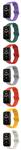 Bandjes Mi Band 7 Pro | Donker Blauw, Rood, Wit &  Paars