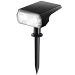 AFINTEK LED Solar Verlichting | Lamp op Zonne-energie | 48 LED's | Bevestiging in Grond of Muur - Zw