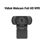 Vidlok W90 Full HD 1080P Webcam - Auto Focus - Noise Cancelling