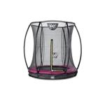 EXIT Silhouette inground trampoline 183cm met net Roze