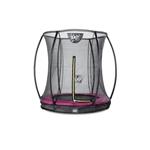 EXIT Silhouette inground trampoline 183cm met net Roze