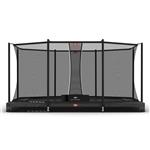 BERG Ultim Favorit Inground trampoline rechthoek 410x250cm comfort Grijs