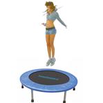 Trampolineland fitness trampoline 96cm Blauw
