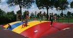 Sidijk Airtrampoline rechthoekig 4 banen 11.56m breed