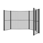 Akrobat Primus/Orbit half veiligheidsnet trampoline 335x244cm ( incl. palen)