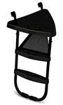 BERG trampoline trap met plateau L